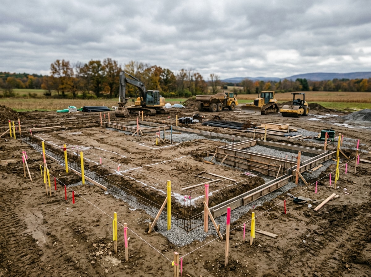 Permitting and site survey work at a Soddy-Daisy, TN construction site